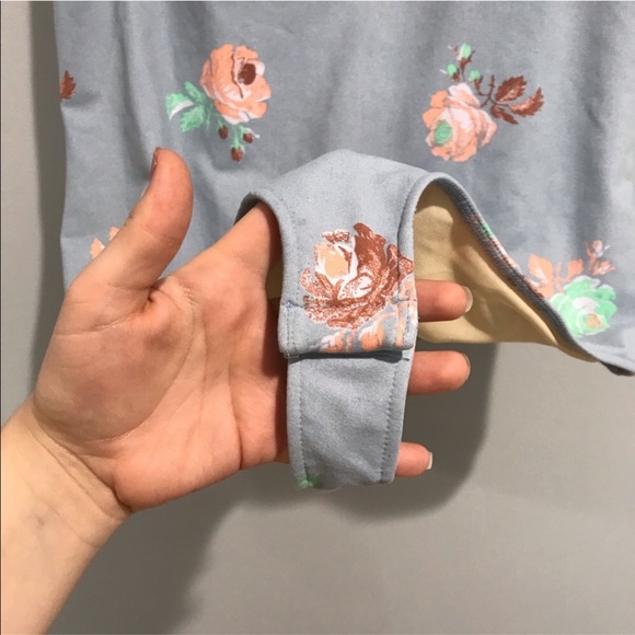 Free People | Fair & Square Floral Print Bodysuit - Picture 4 of 6